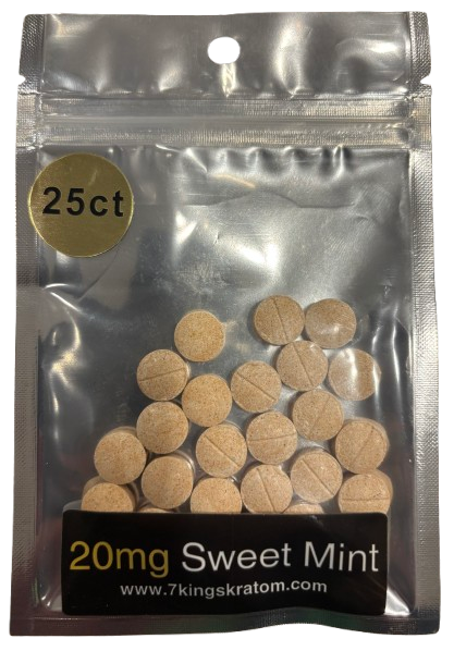 20mg (7-OH) Sweet Mint Tabs